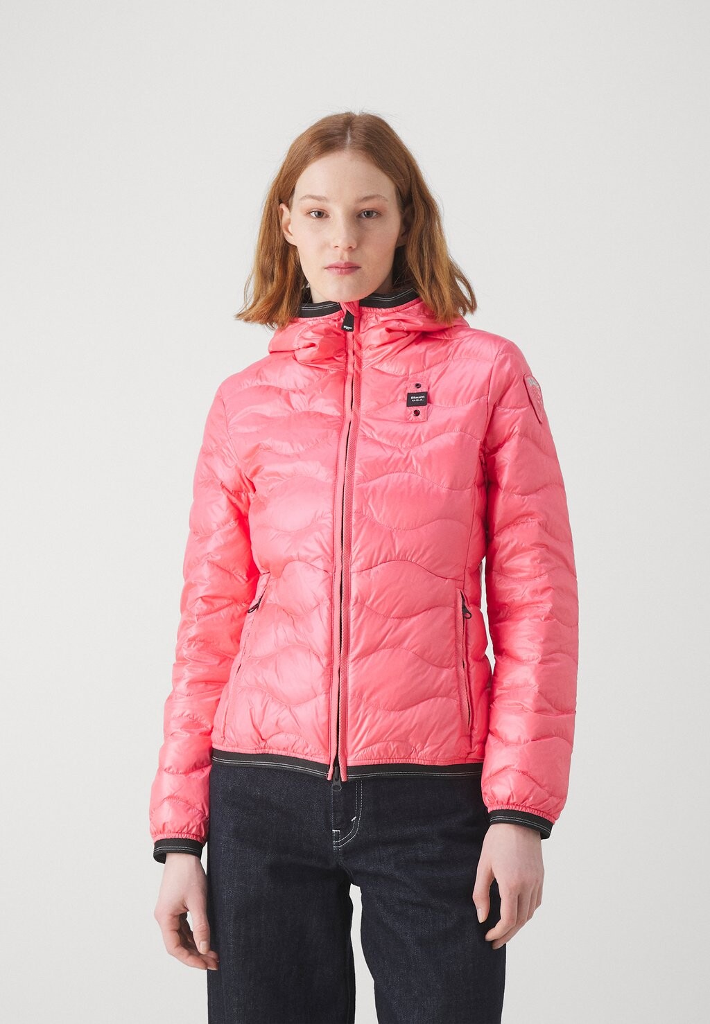 

Пуховик Blauer, розовый