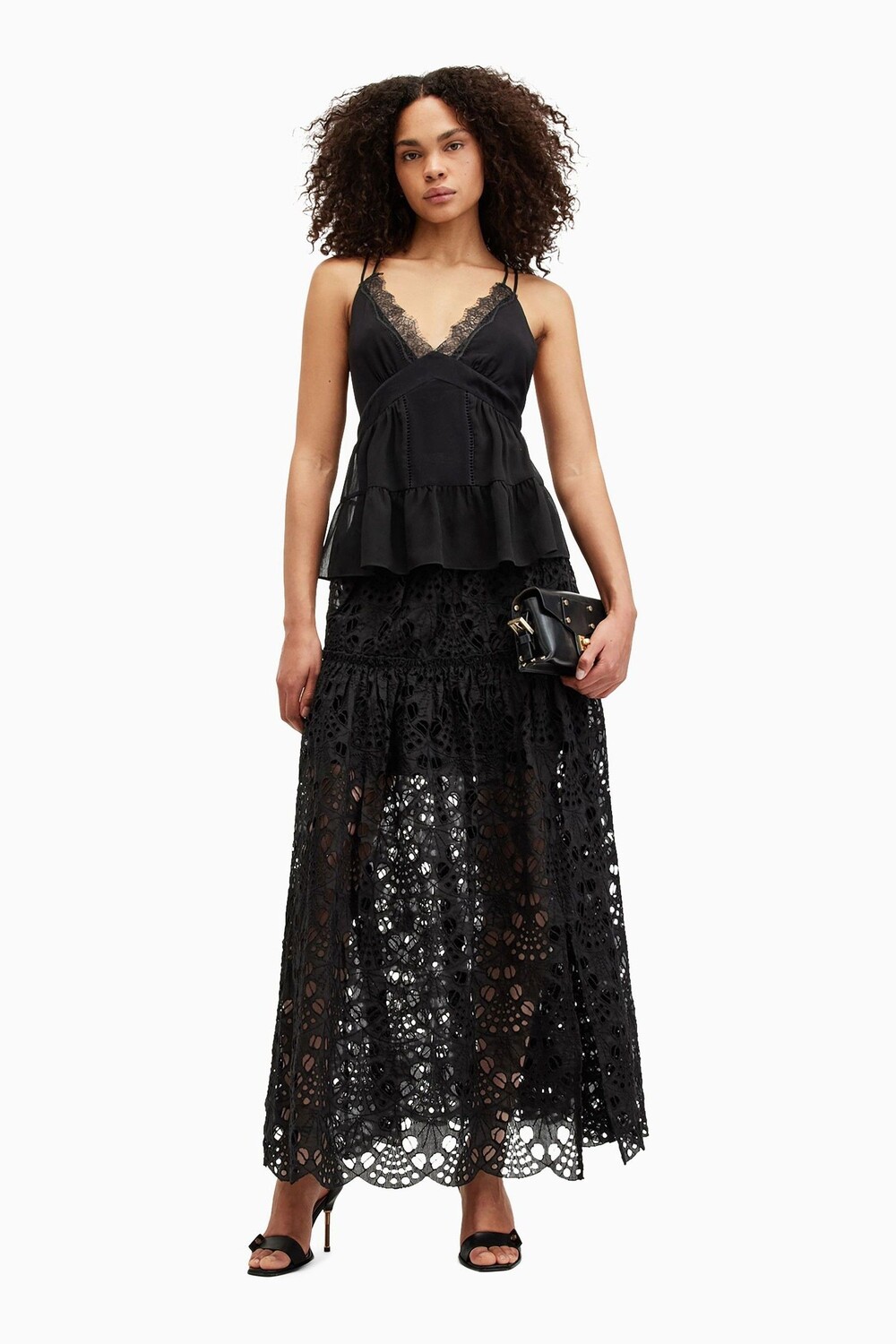 

Юбка Allsaints Rosie All Saints, черный