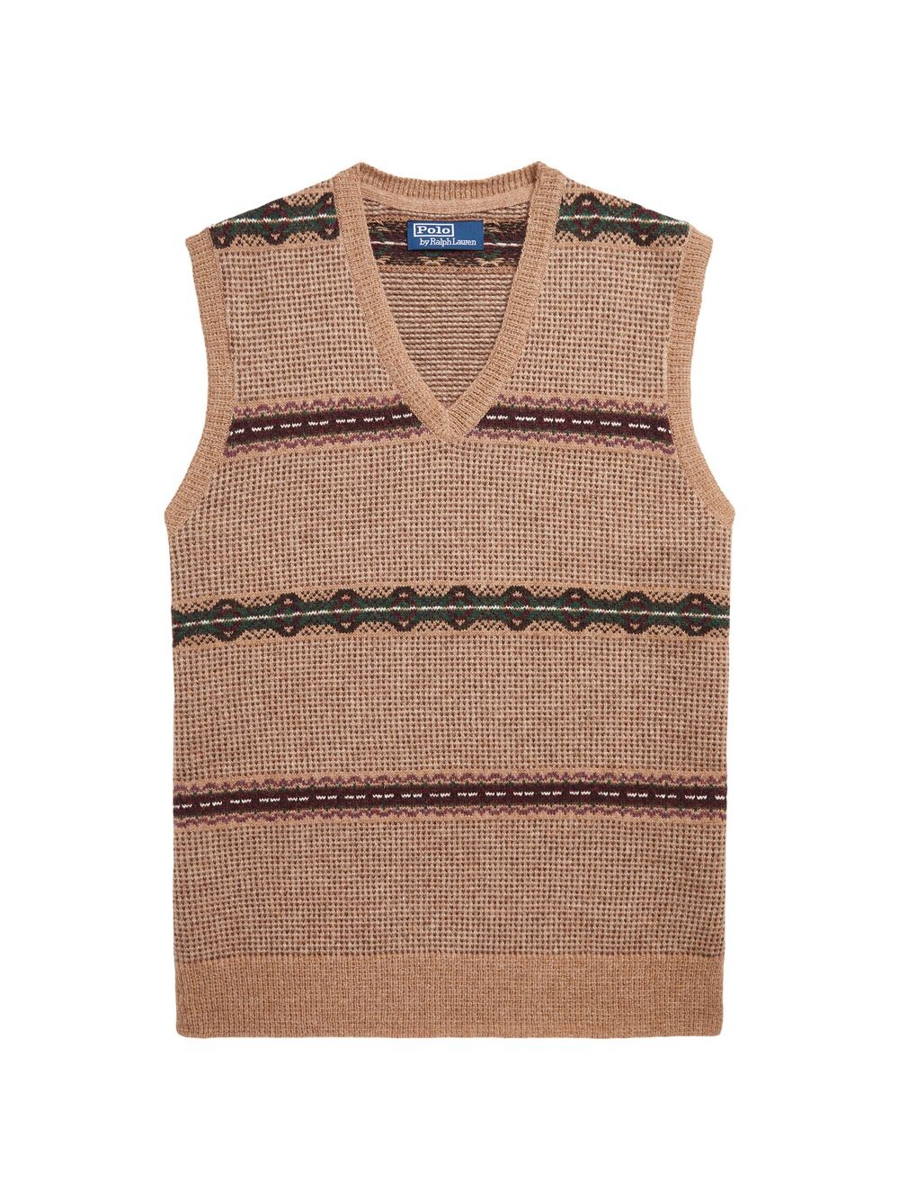 

Шерстяной жилет Polo Ralph Lauren, кэмел