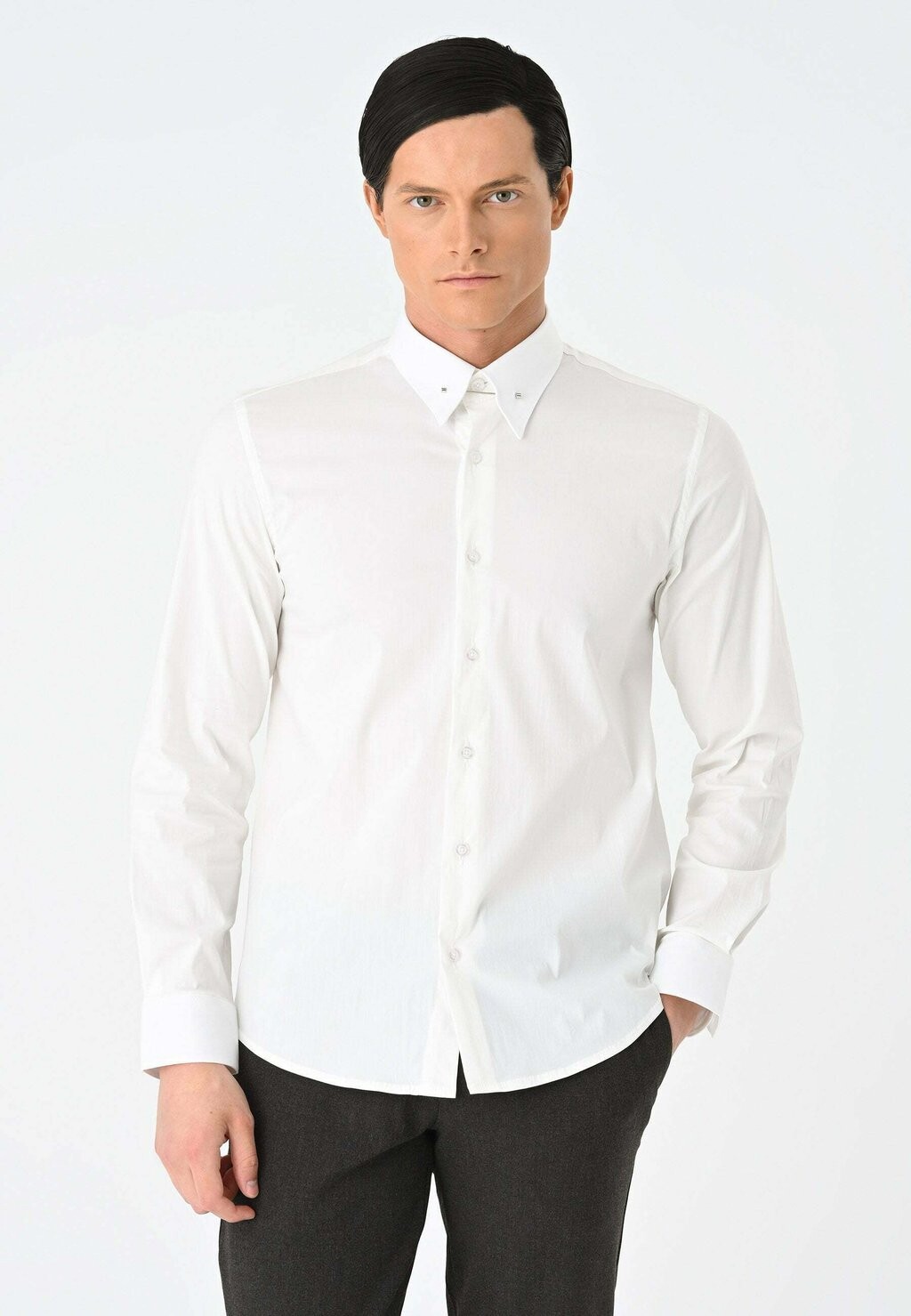 

Рубашка Slim Fit Classic Antioch, цвет ecru