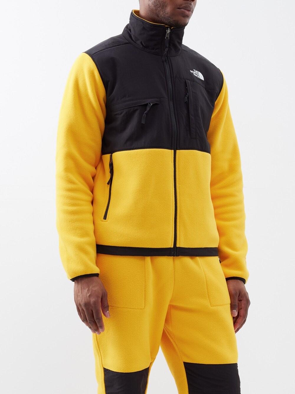 

Флисовая куртка denali из переработанного волокна The North Face, желтый