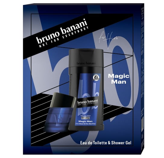 Подарочный набор косметики, 2 шт. Bruno Banani, Magic Man мужская парфюмерия bruno banani подарочный набор magic man