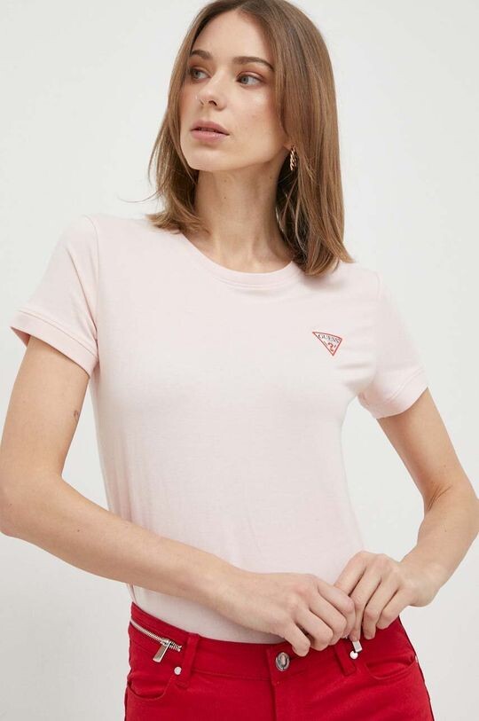 

Футболка Guess, розовый