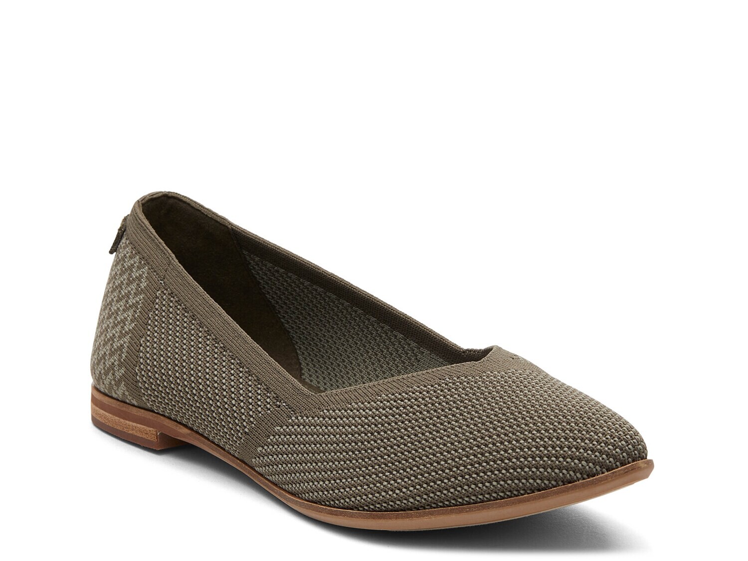 

Слипоны Toms Jutti Neat, оливково-зеленый