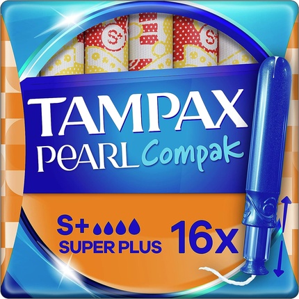 Тампоны Tampax Compak Pearl Super Plus тампоны tampax compak super plus duo 16шт