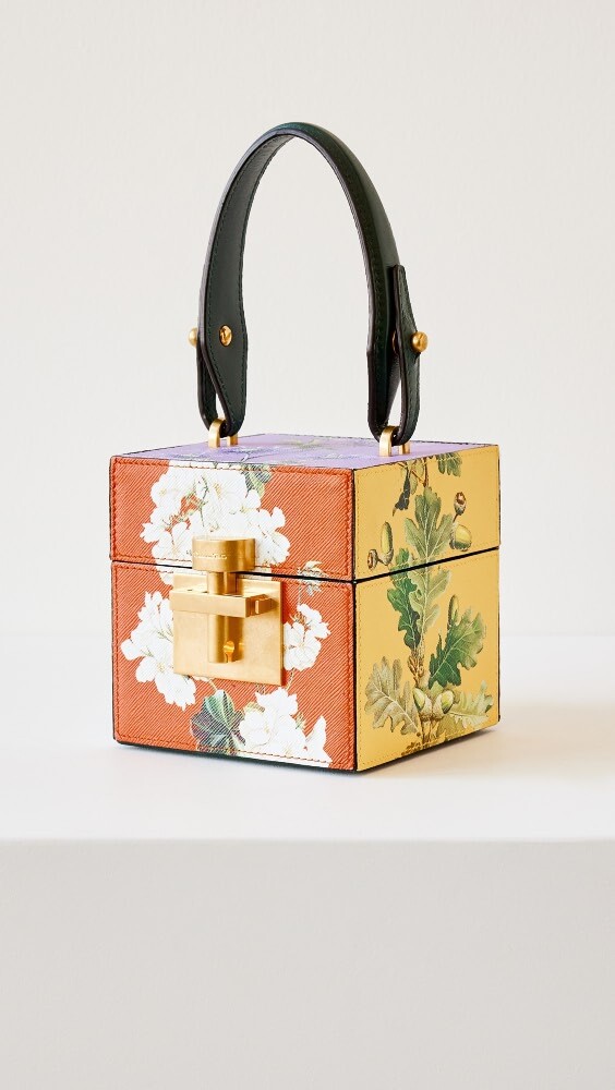 

Сумка Oscar de la Renta Alibi Cube, лавандовый
