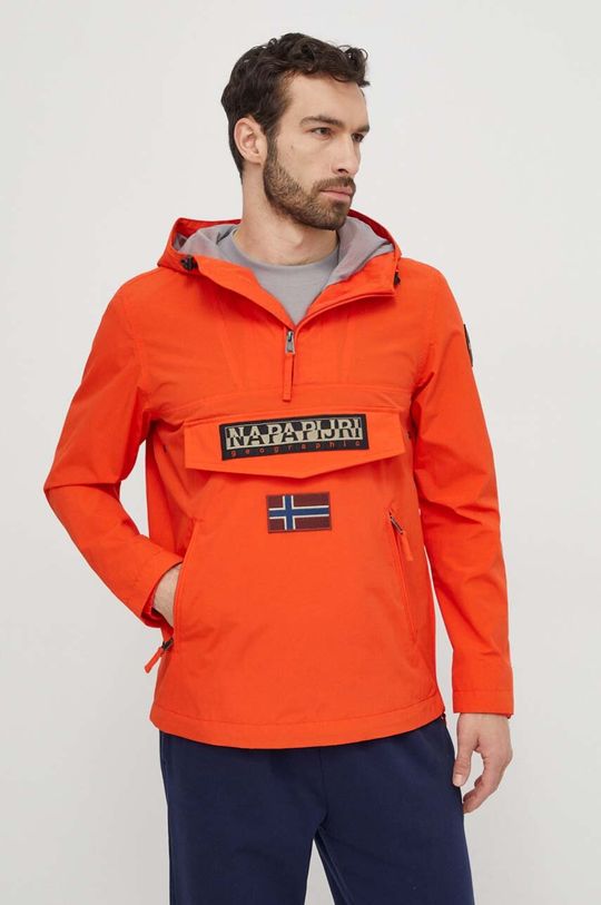 Куртка Napapijri, оранжевый куртка napapijri белый