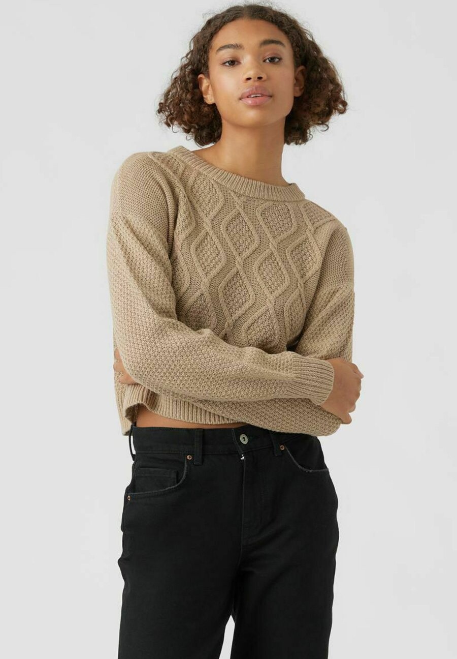 

Свитер Vero Moda, бежевый