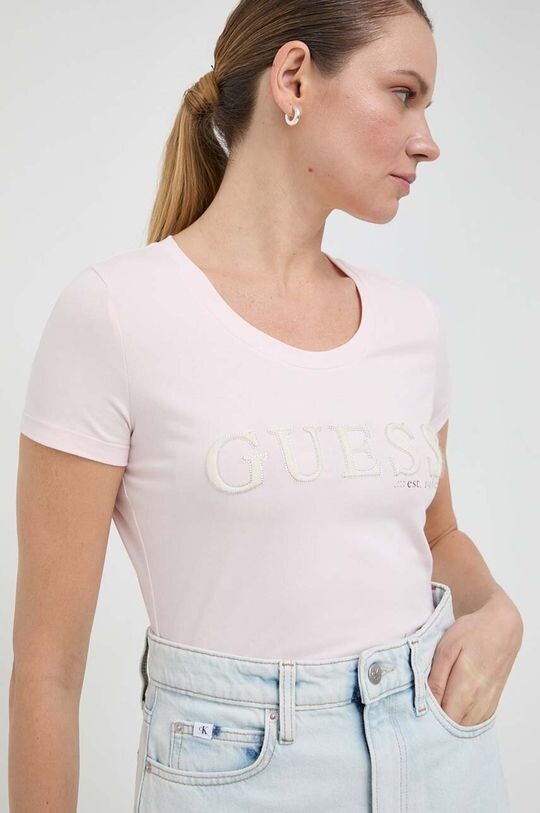 

Футболки Guess, розовый