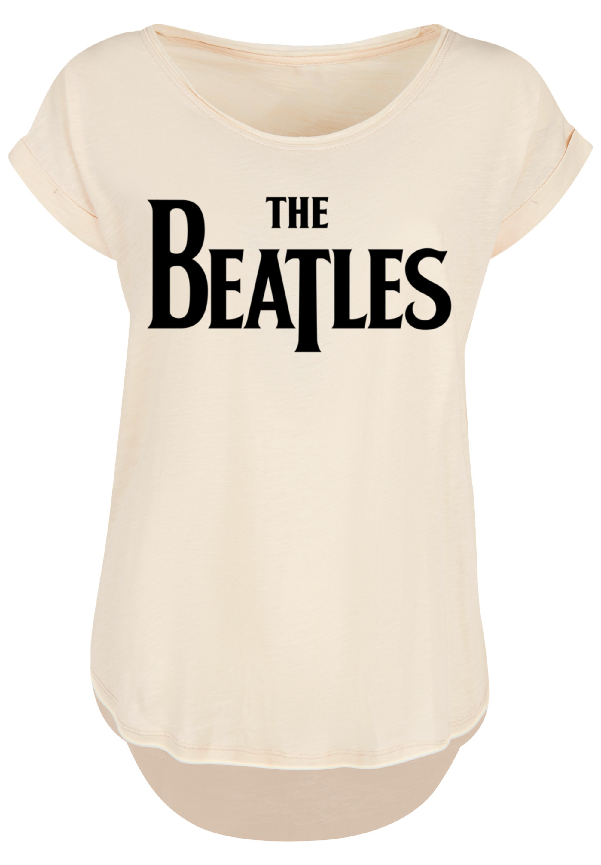 

Футболка F4NT4STIC The Beatles Band Drop T Logo Black, белый