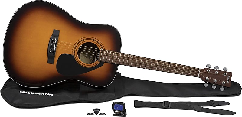 Акустическая гитара Yamaha GigMaker Standard Acoustic Guitar Package Tobacco Sunburst акустическая гитара yamaha f1hc acoustic guitar package