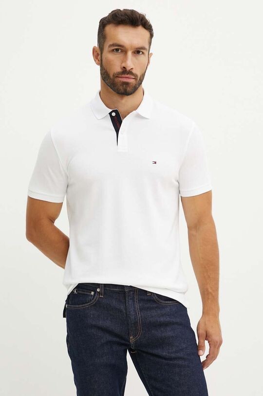 

Поло Tommy Hilfiger, белый