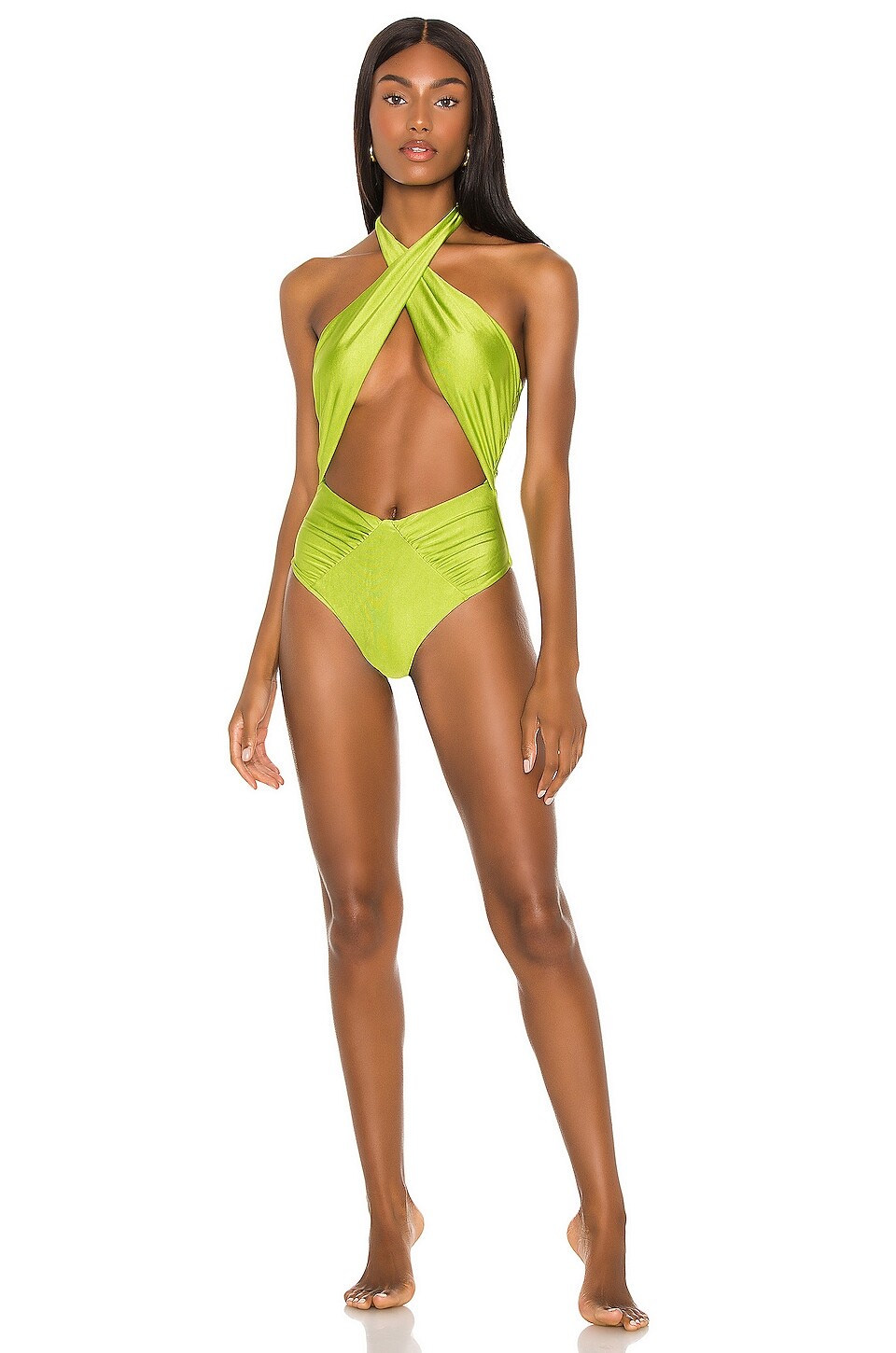 

Купальник Michael Costello x REVOLVE Seneca, цвет Green Glow