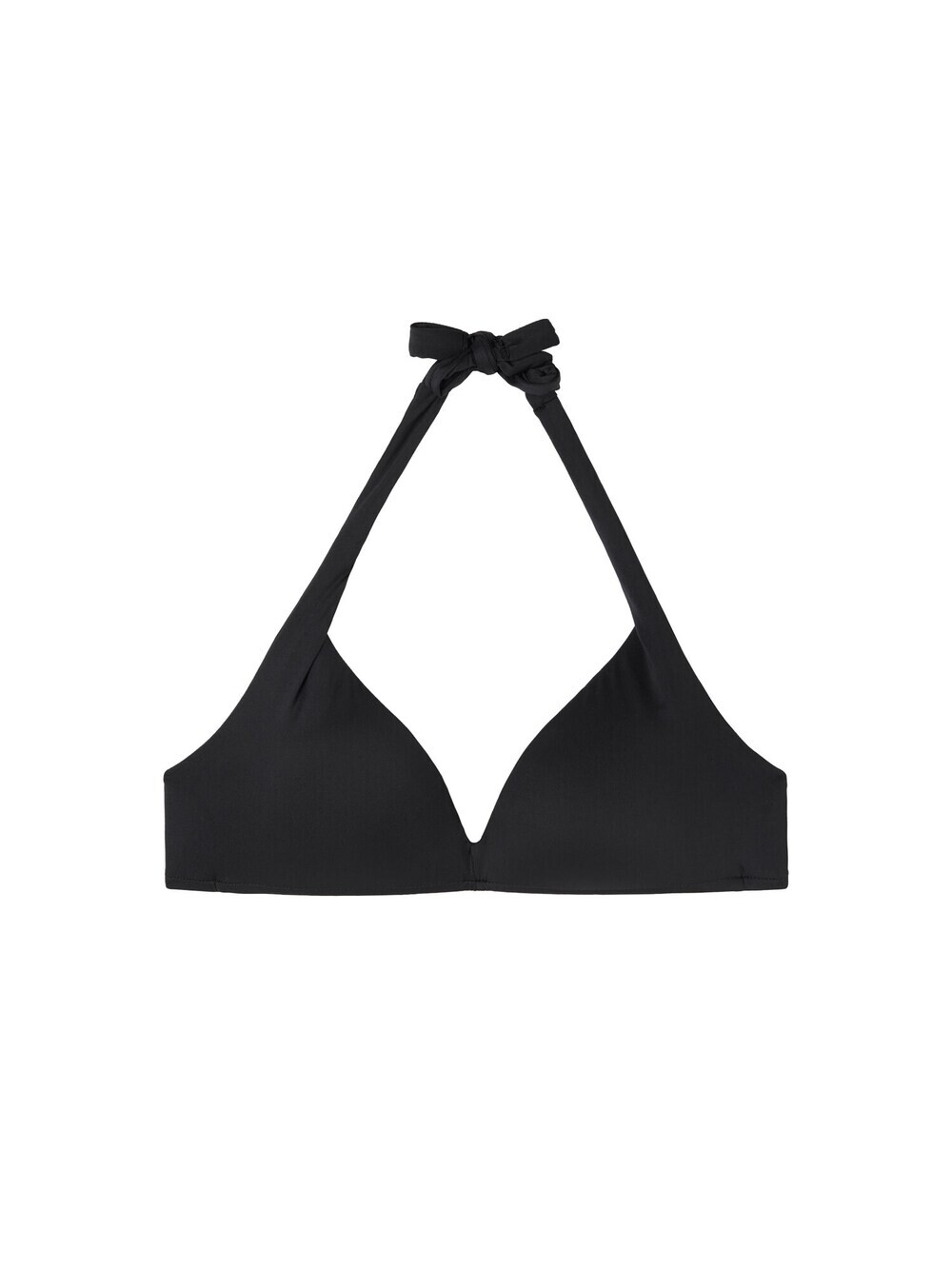 

Треугольный топ бикини Calzedonia, черный