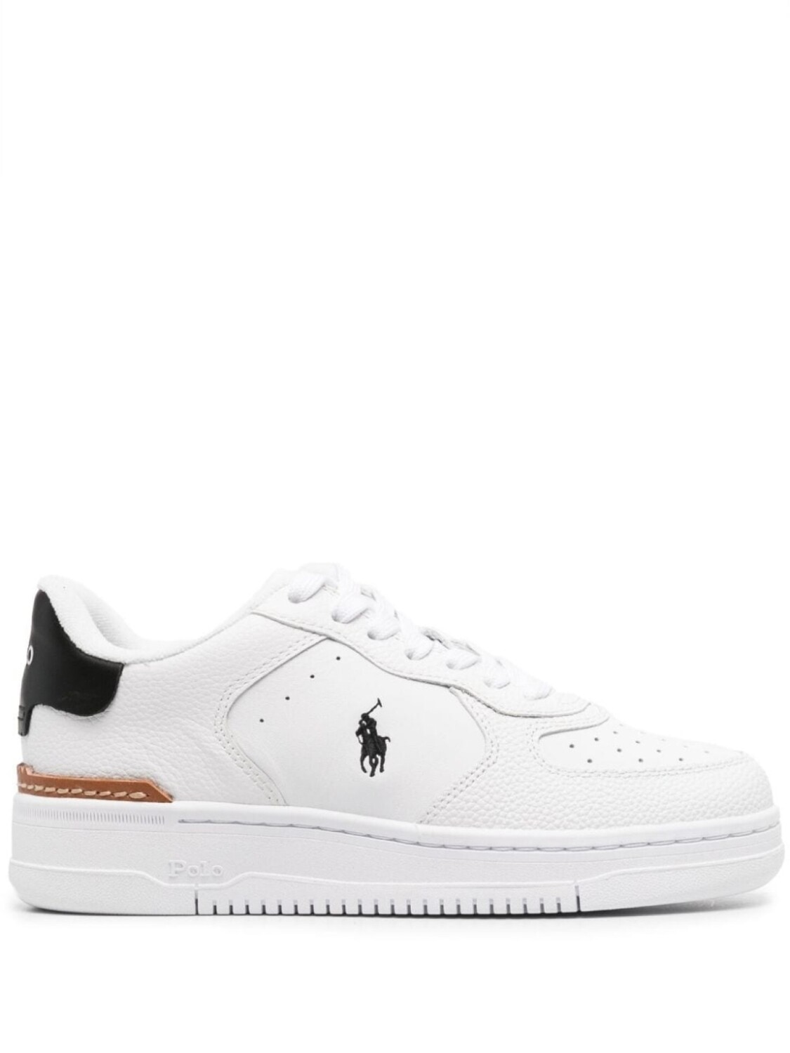 

Polo Ralph Lauren кеды Masters Court на шнуровке, белый