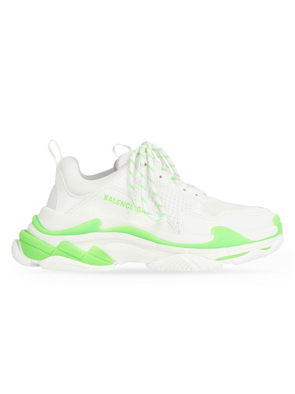 

Кроссовки Triple S Balenciaga, зеленый
