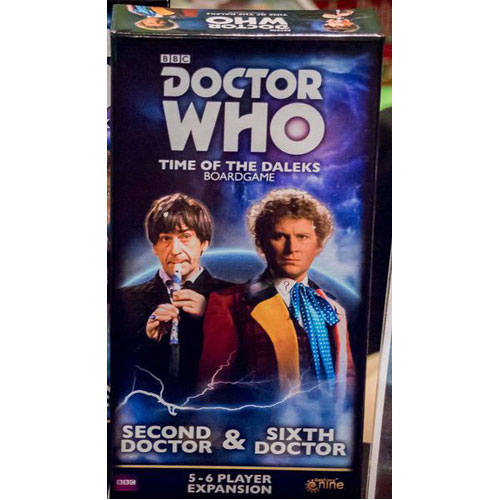 Настольная игра Doctor Who Time Of The Dalek: Second Doctor And Sixth Doctor Expansion Gale Force Nine настольная игра doctor who time of the daleks seventh doctor and ninth doctor expansion gale force nine