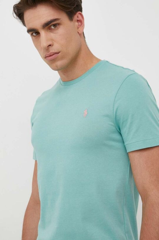 

Хлопковая футболка Polo Ralph Lauren, зеленый