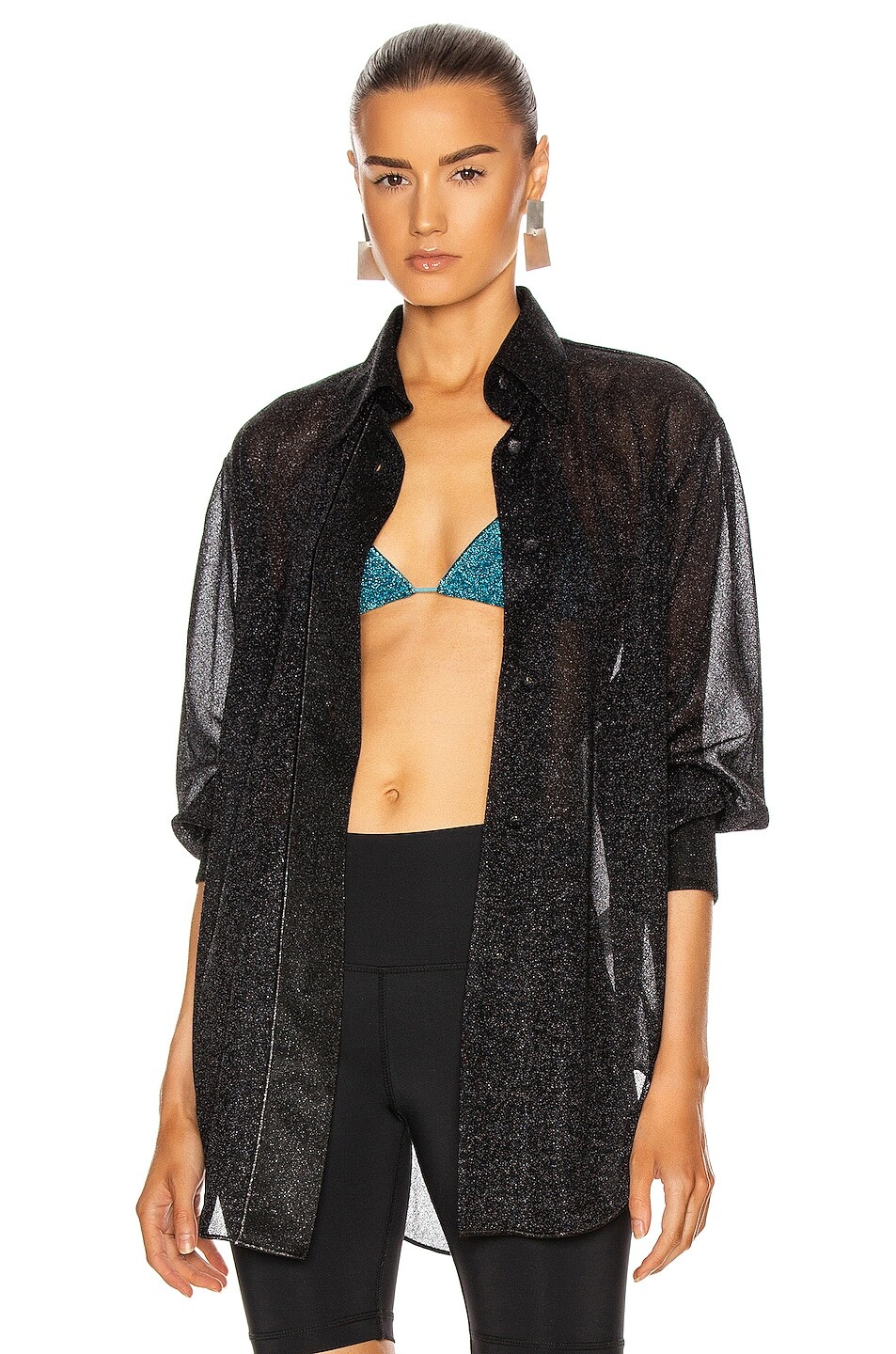 

Рубашка Oseree Long Shirt, черный