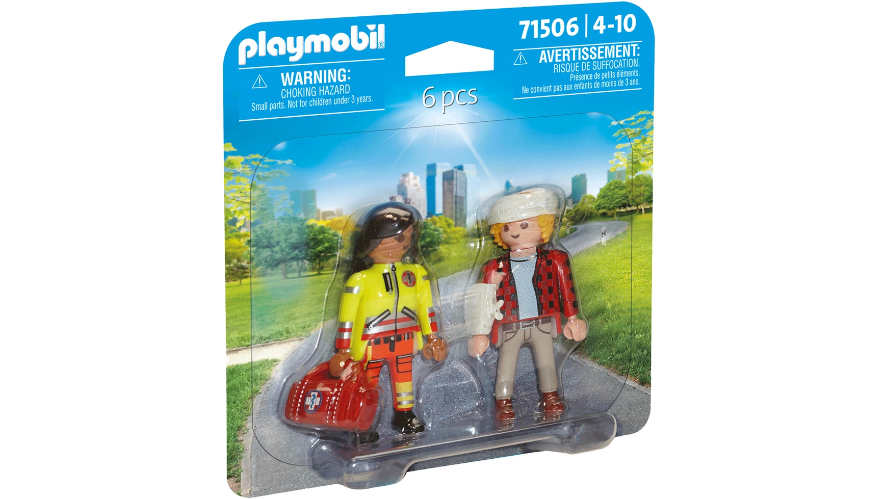 Моя жизнь фельдшер с пациентом Playmobil city life фельдшер с пациентом playmobil