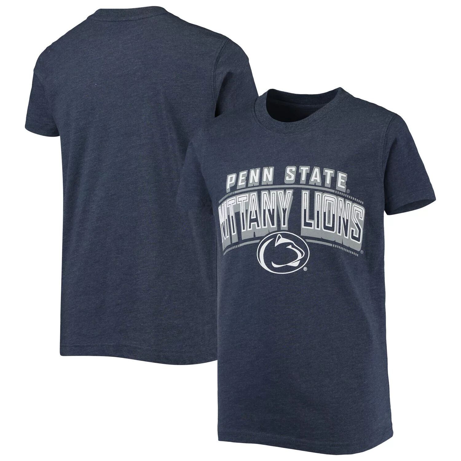 

Молодежная футболка Colosseum Navy Penn State Nittany Lions Core Sunrise Playbook Colosseum