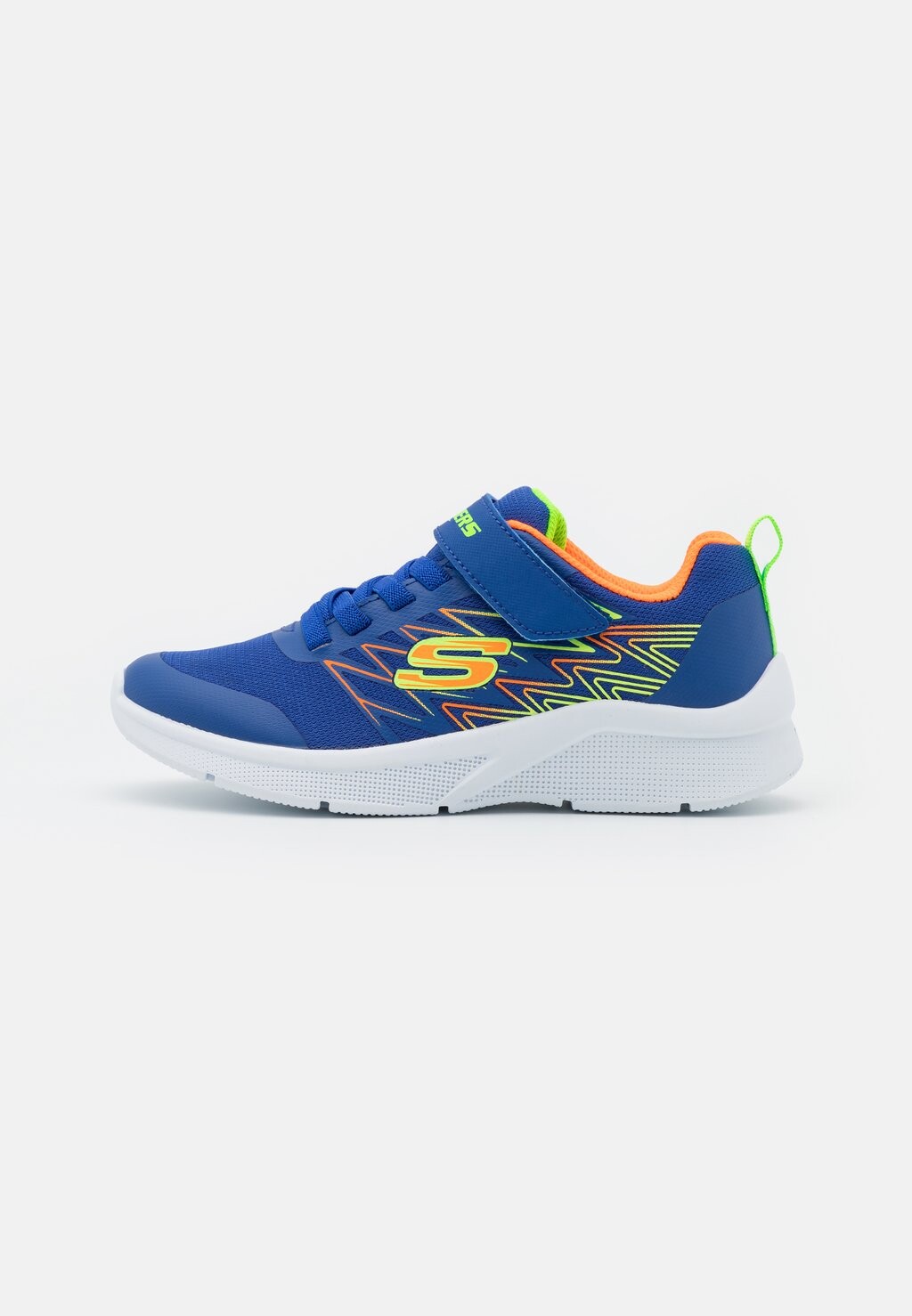 

Кроссовки низкие MICROSPEC Skechers, цвет blue/orange/lime