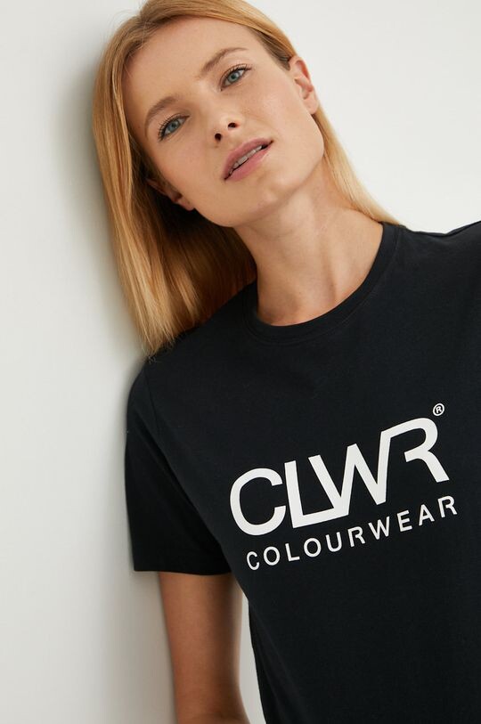 

Хлопковая футболка Colourwear, черный
