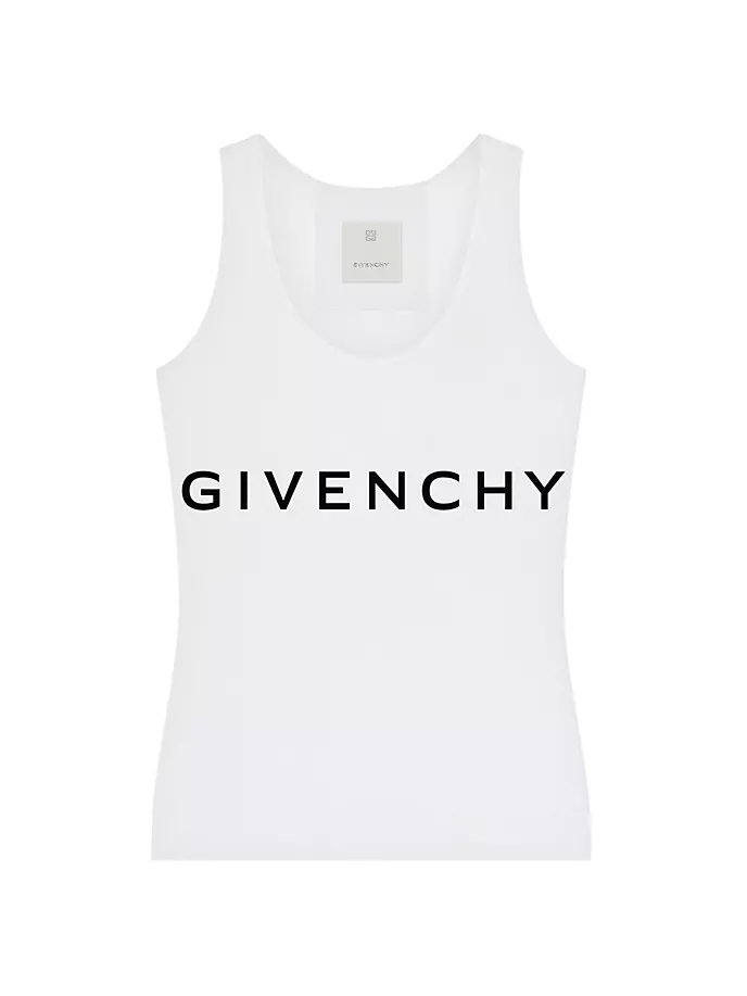 Майка с логотипом Givenchy, черный