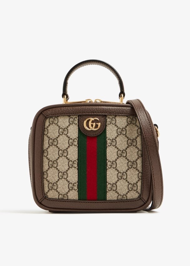 цена Сумка Gucci Ophidia GG Mini Top-Handle, рисунок