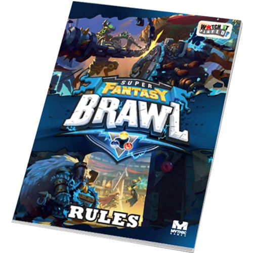 

Настольная игра Mythic Games Super Fantasy Brawl: Upgraded Rulebook