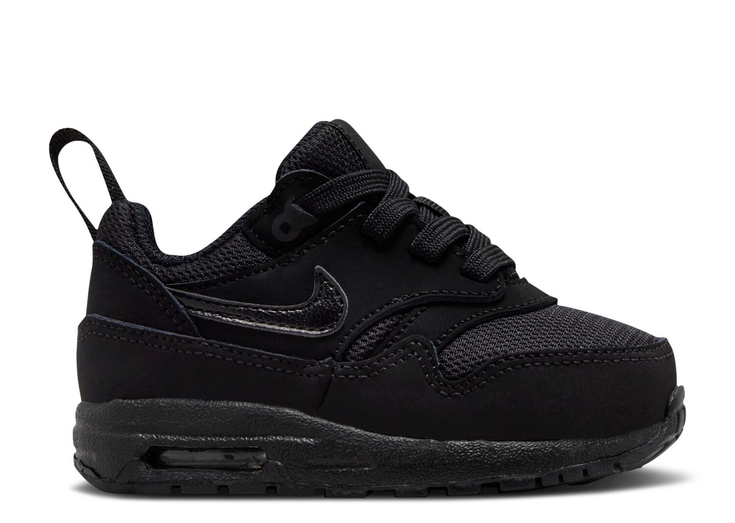 

Кроссовки Nike Air Max 1 Easyon Td 'Triple Black', черный