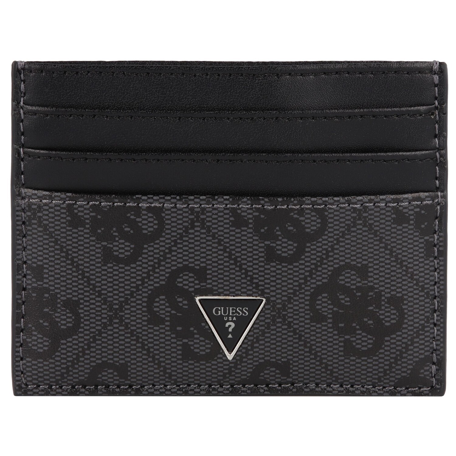 

Кошелек Guess Vezzola Kreditkartenetui Leder 10 cm, черный