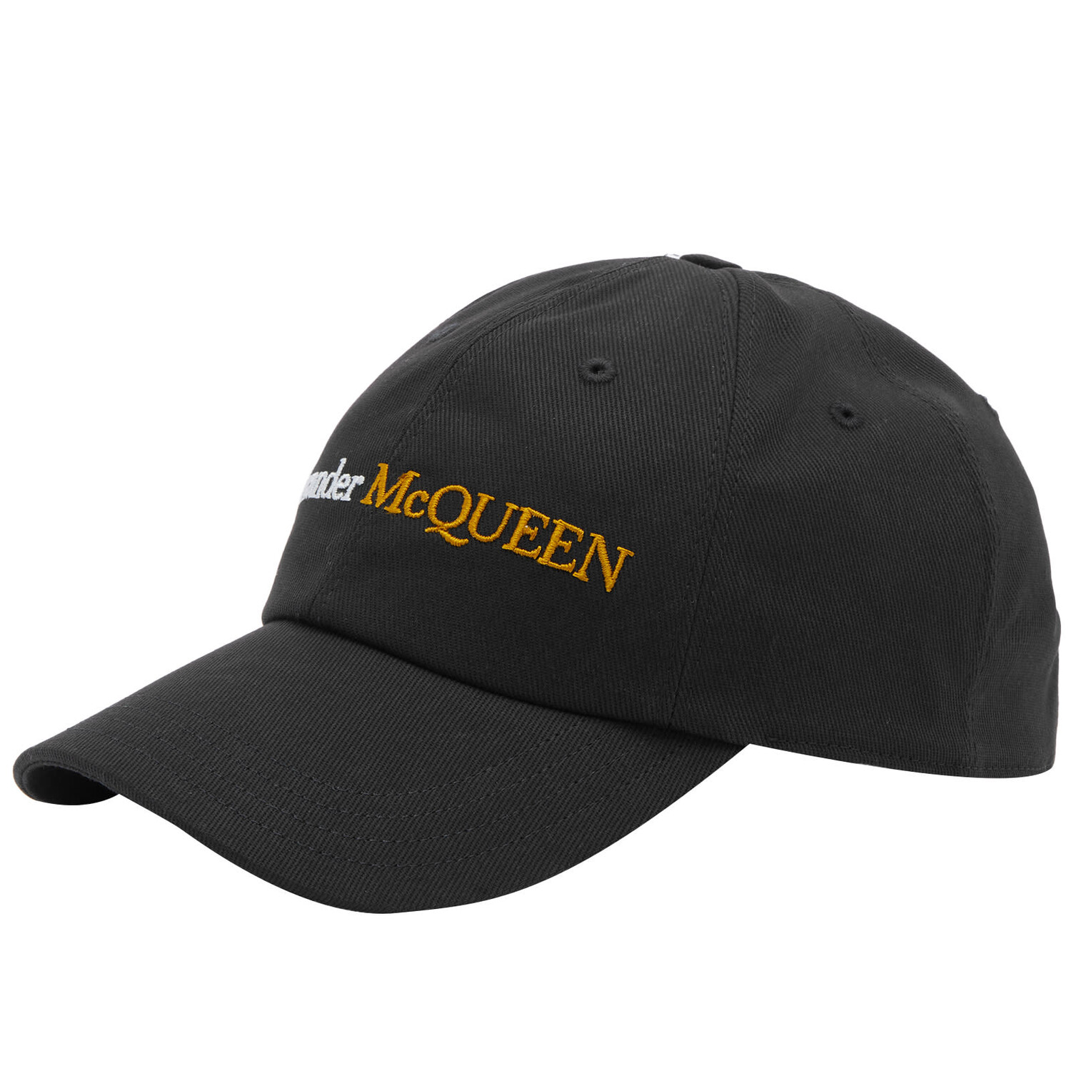 

Бейсболка Alexander Mcqueen Logo Cap, цвет Black & Gold