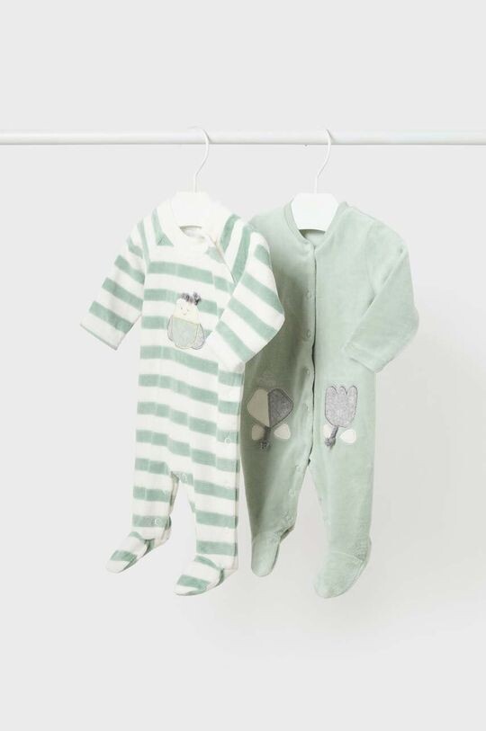 

Комплект комбинезонов в упаковке из 2 шт. Mayoral Newborn, зеленый