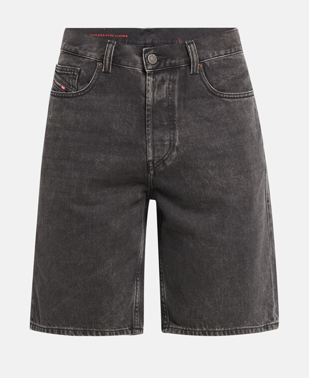 

Джинсовые шорты Diesel, черный