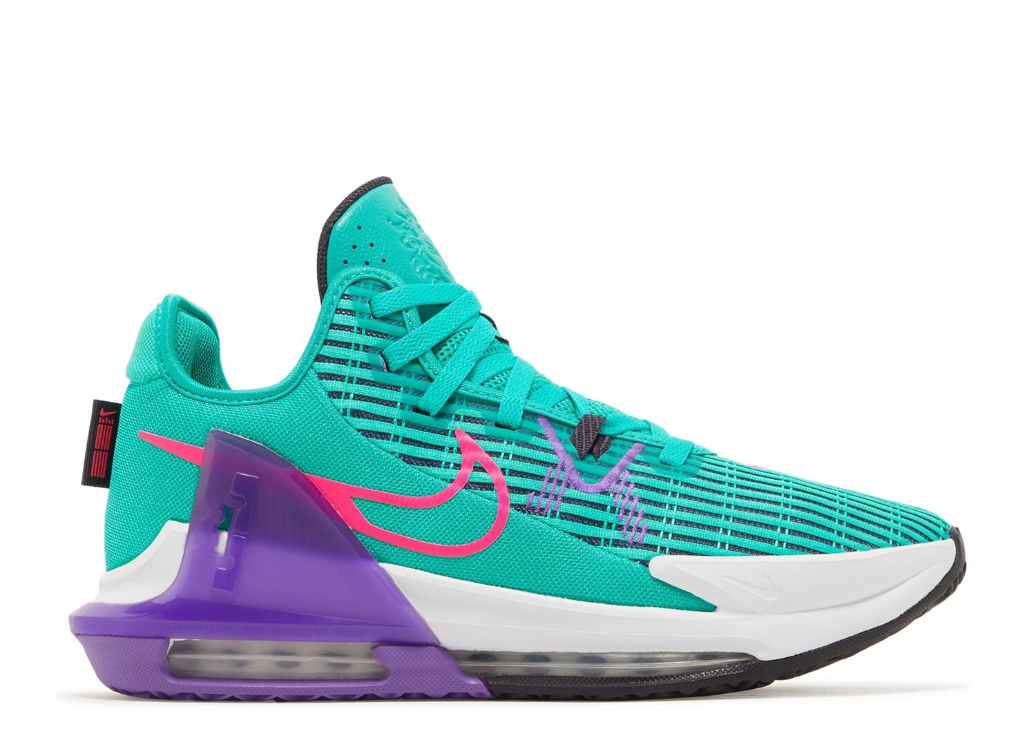 

Кроссовки Nike Lebron Witness 6 'Emerald Berry', зеленый, Зеленый;синий
