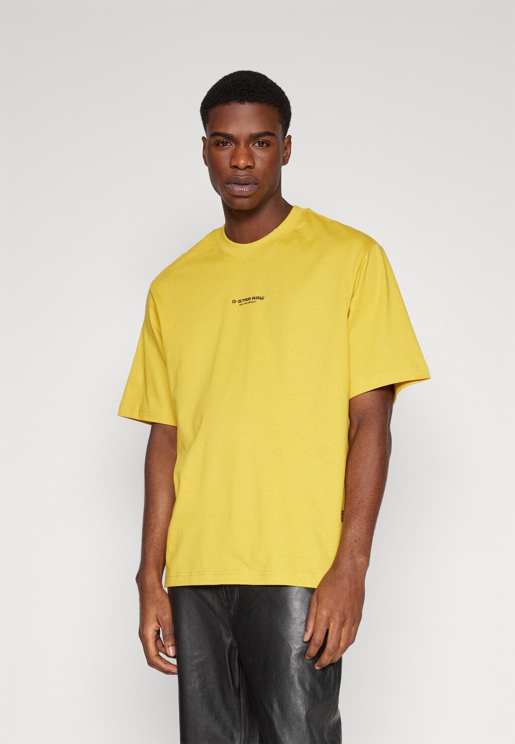 

Базовая футболка Center Chest Boxy G-Star, цвет lemon