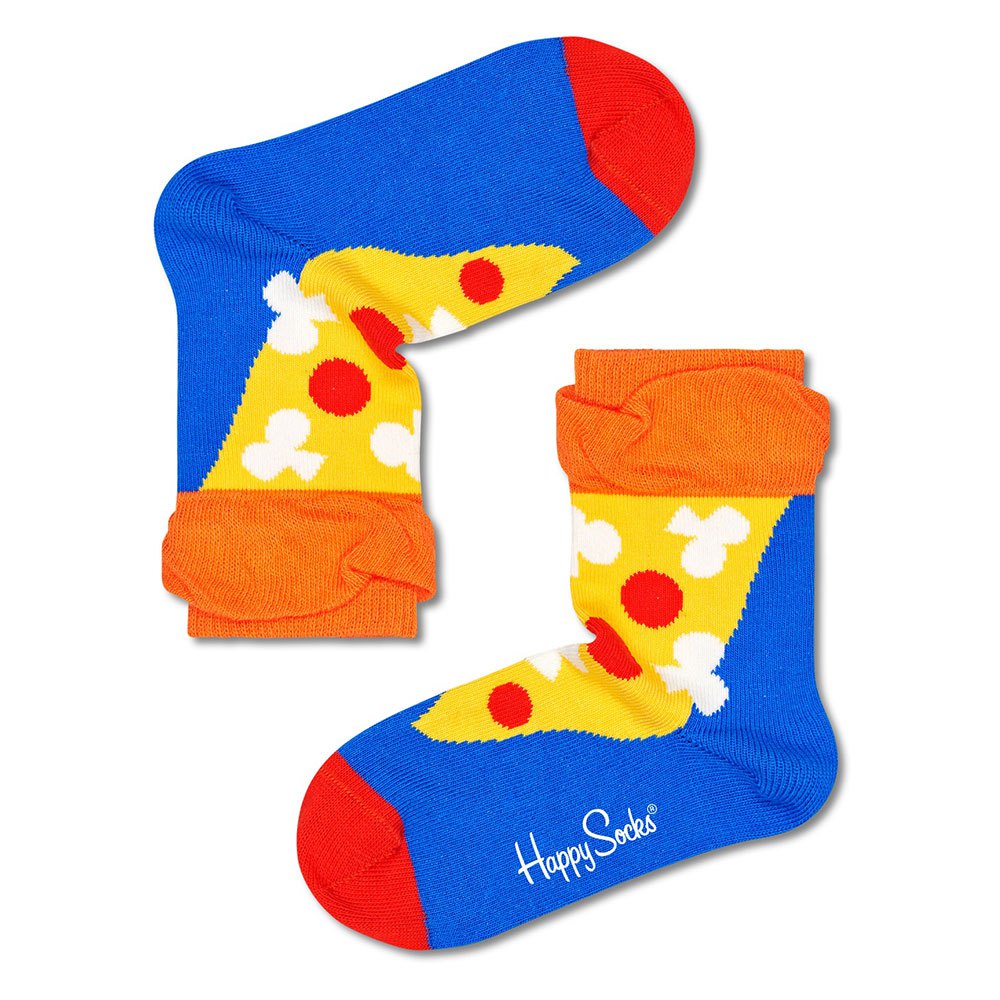 цена Носки Happy Pizza Slice, разноцветный