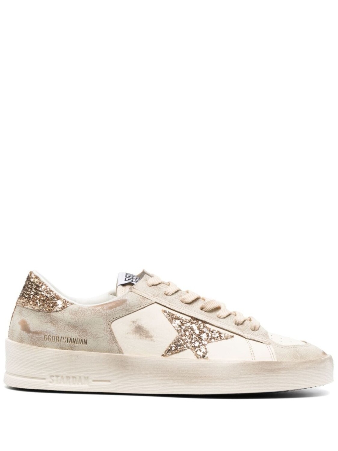 

Golden Goose кеды с нашивкой, белый