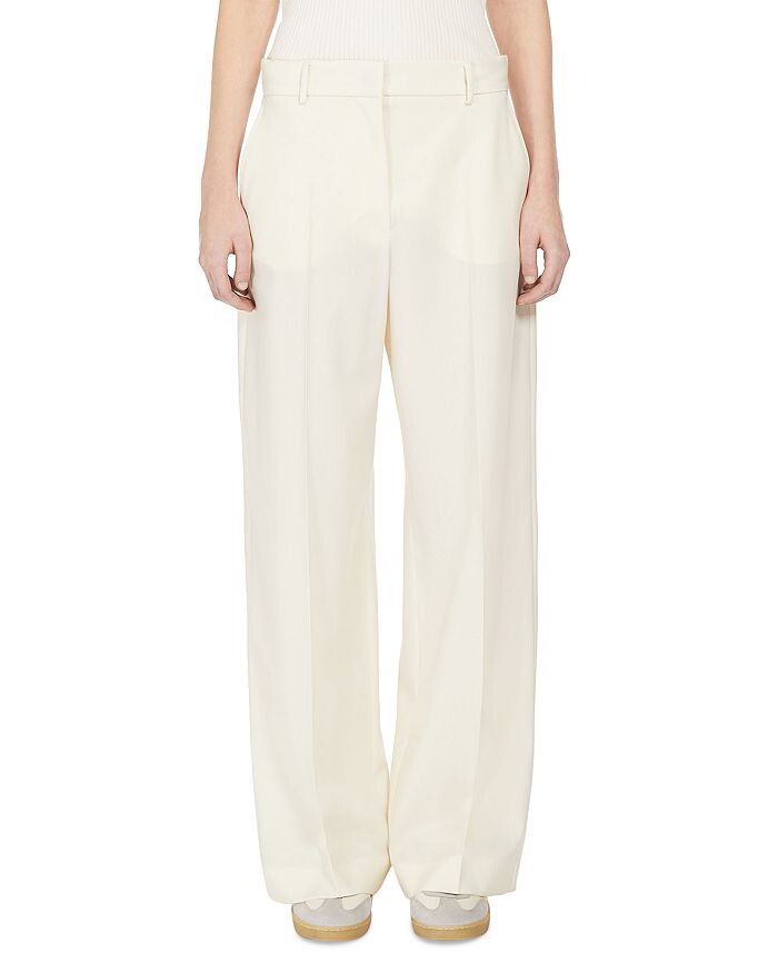 

Широкие брюки Weekend Max Mara Verdun, слоновая кость/кремовый