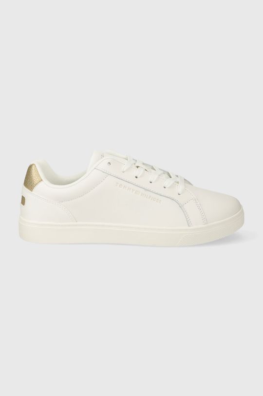 

Кожаные кроссовки ESSENTIAL CUPSOLE SNEAKER GOLD Tommy Hilfiger, белый