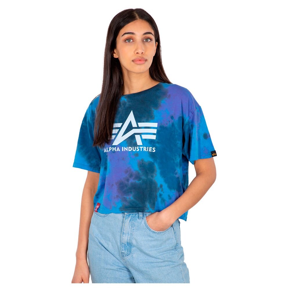 

Футболка Alpha Industries Big A Batik, синий