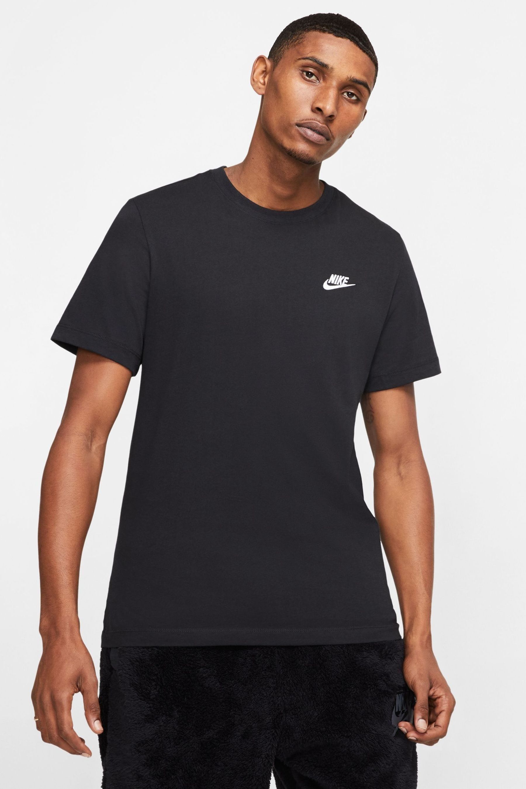 цена Клубная футболка Nike, черный