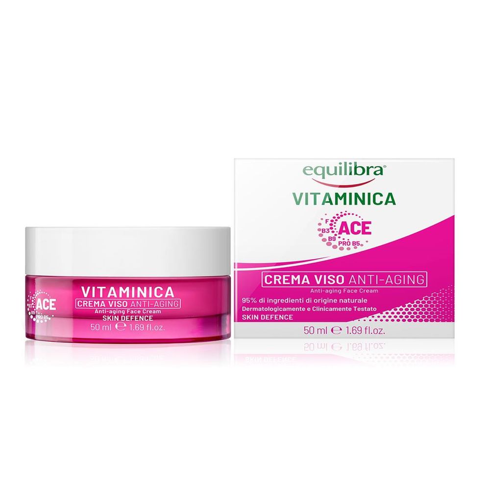 цена Крем против морщин Crema facial antienvejecimiento vitamínica Equilibra, 50 мл