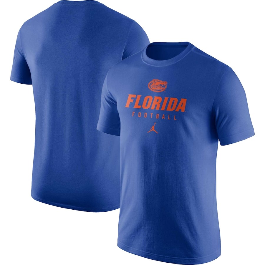 

Футболка с длинным рукавом Jordan Brand Florida Gators, роял