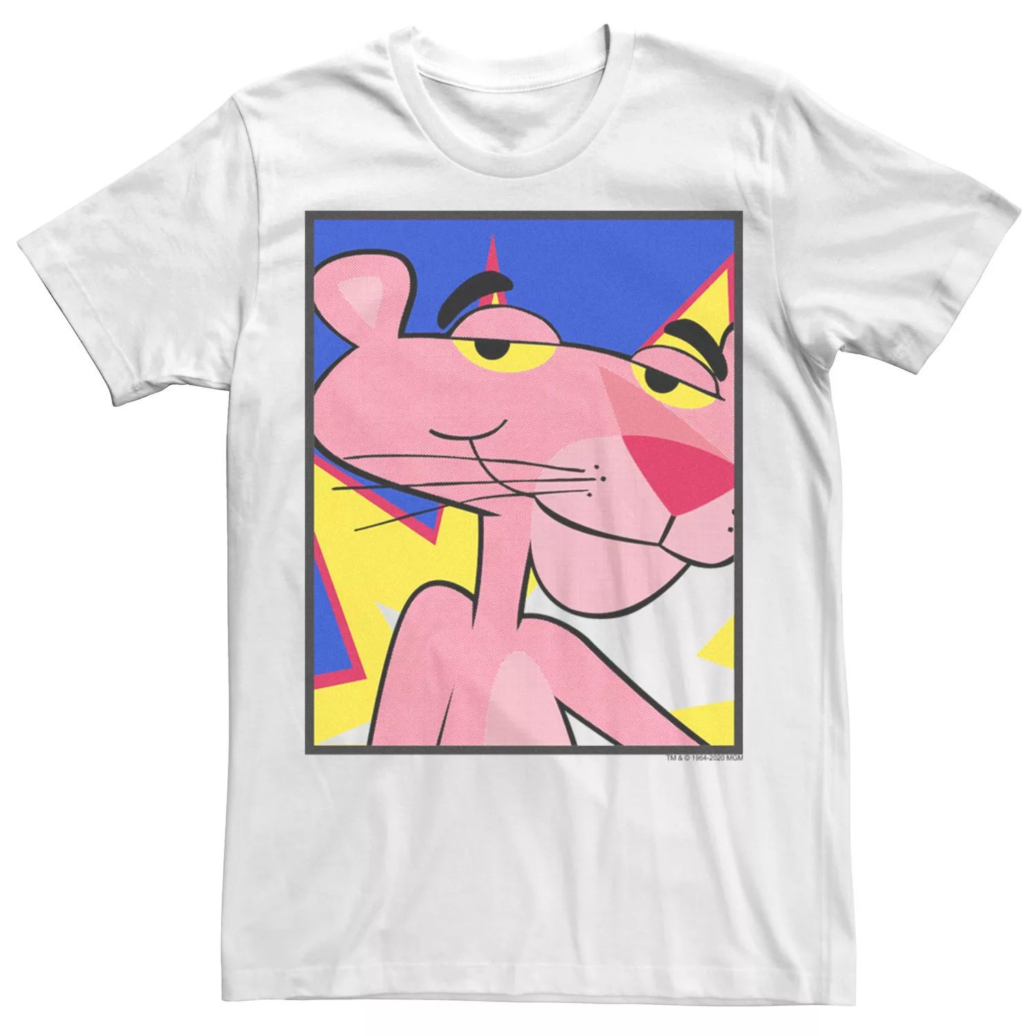 цена Мужская футболка с портретом в стиле комиксов «Розовая пантера» Licensed Character
