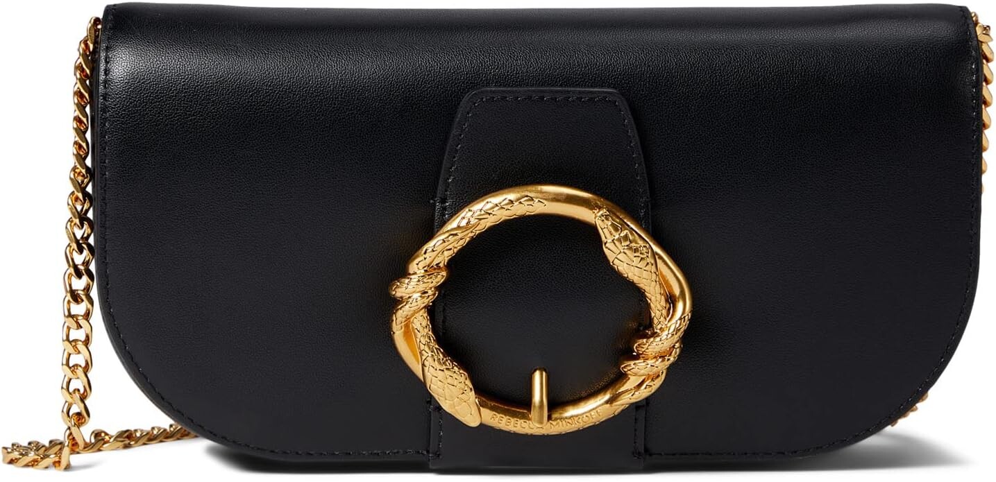 

Сумка Snake Ring Crossbody Rebecca Minkoff, черный