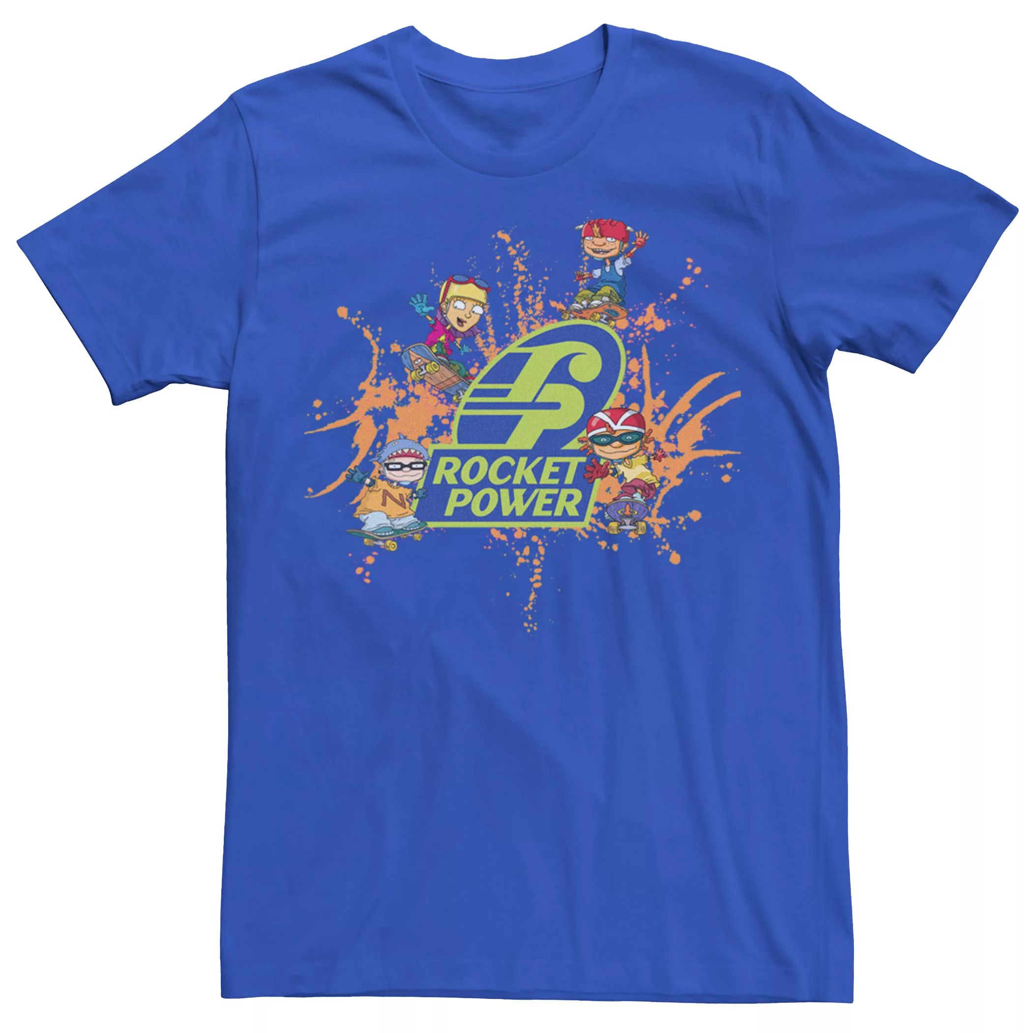Мужская футболка Nickelodeon Rocket Power Licensed Character мужская футболка nickelodeon 90 е это сплошной графический рисунок licensed character
