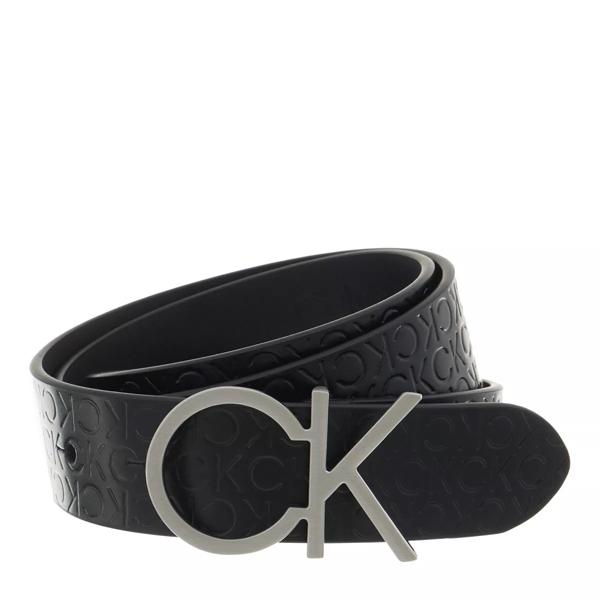 Ремень re lock ck logo belt 30mm emb mn ck Calvin Klein, черный ремень calvin klein re lock logo коричневый