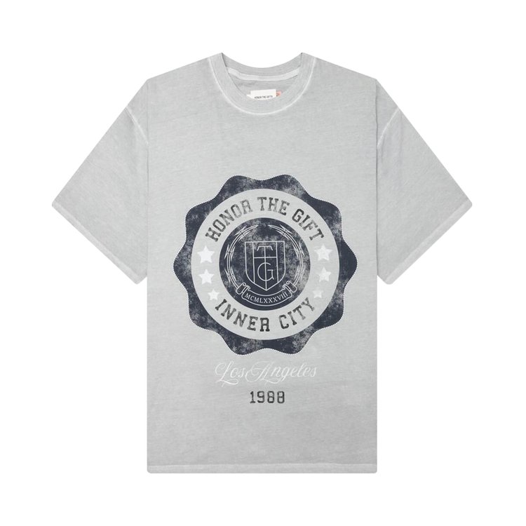 

Футболка Honor The Gift Seal Logo Tee, серый